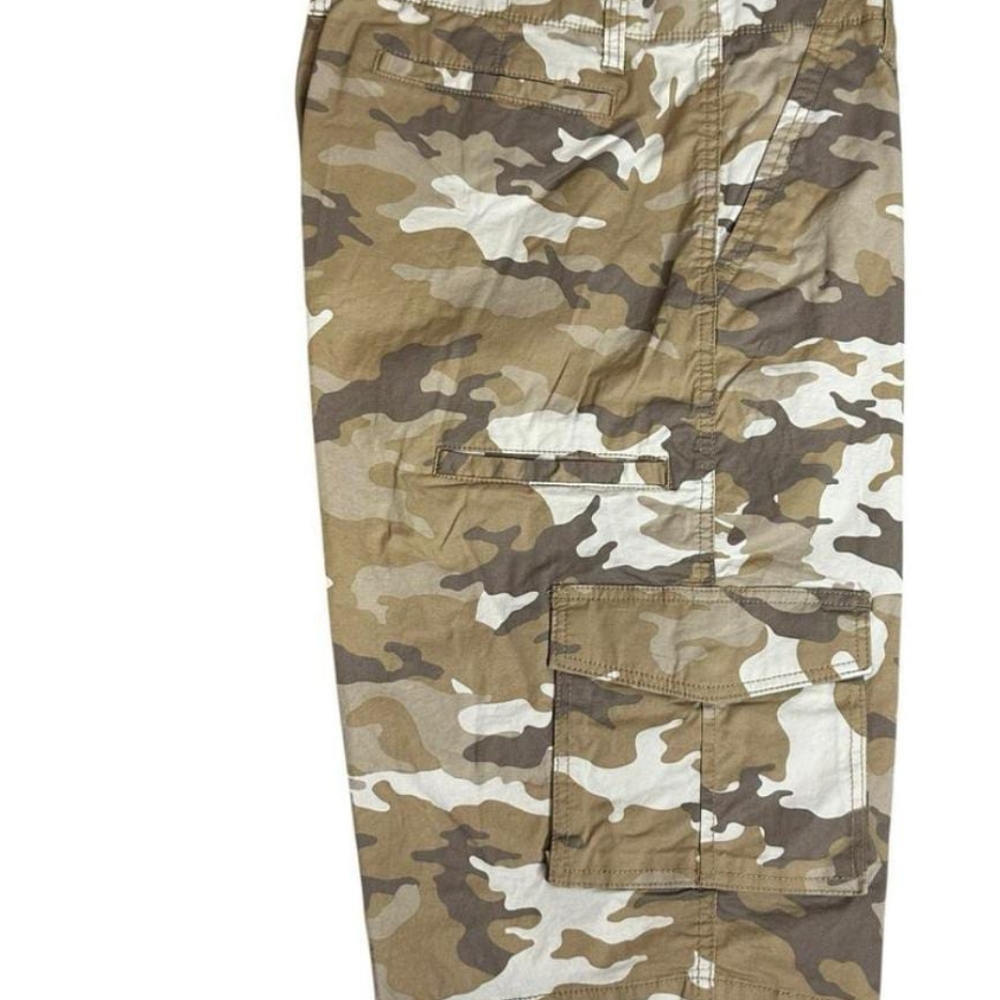 George Men's Brown Camouflage Cargo Shorts - Picture 3 of 5